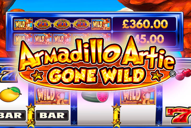 Armadillo Artie Gone Wild - DWG slot at Casino Planetwin365 Casino