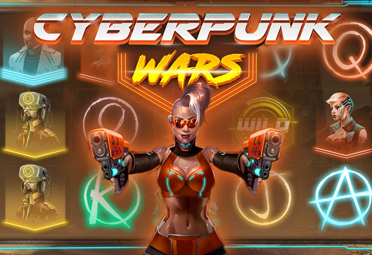 Cyberpunk Wars - Woohoo slot at Casino Planetwin365 Casino