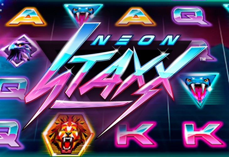 Neon Staxx - NetEnt slot at Casino Planetwin365 Casino