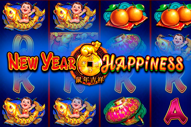 New Year Happiness - Ruby Play slot at Casino Planetwin365 Casino
