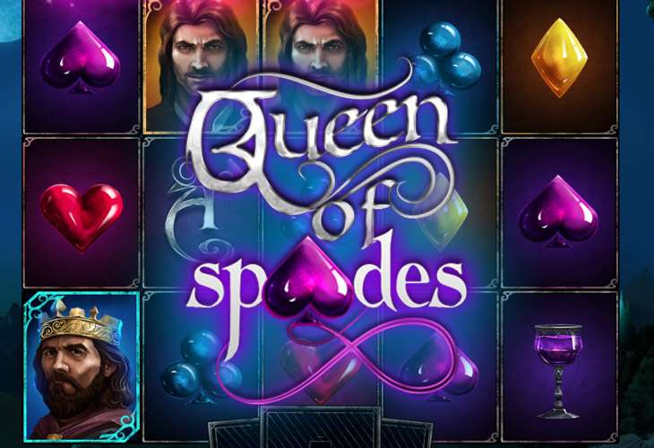Queen Of Spades - Mascot slot at Casino Planetwin365 Casino